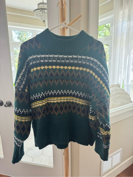 rag & bone Sweaters - Rag & Bone Fair Isle Knit Sweater Medium Wool Blend